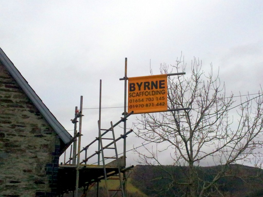 Contact Byrne Scaffolding Aberystwyth